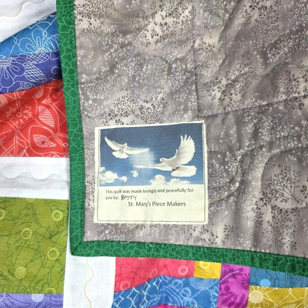Handmade vintage patchwork